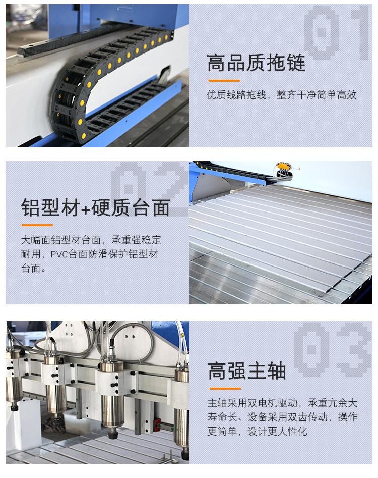 1325平面數(shù)控雕刻機(jī)(一拖四)(圖4) 1325平面數(shù)控雕刻機(jī)(一拖四)(圖4)